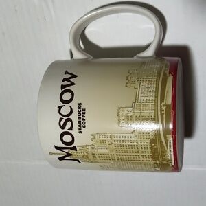 Starbucks Moscow Russia 16 ounce Collectors Series Coffee Tea City Mug RARE